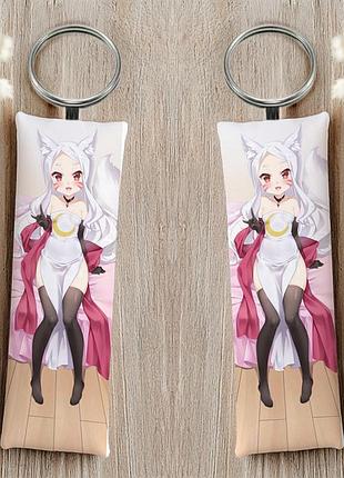 Широ занимательная лиса сенко-сан брелок 12 см