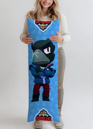 Ворон браул старс, дакимакура, подушка обнимашка 120*40 см