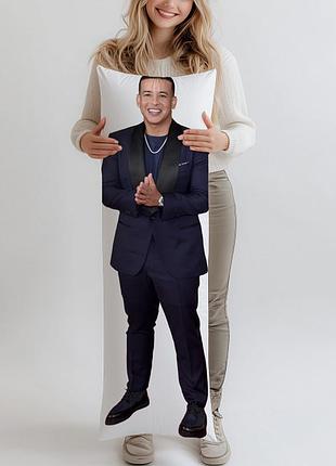 Дэдди янки (daddy yankee) дакимакура, подушка ростовая 120*40 см