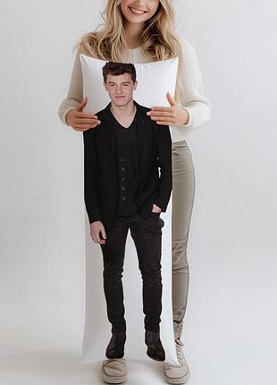 Шон мендес (shawn mendes) дакимакура, подушка ростовая 120*40 см