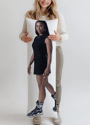 Шелли-энн фрейзер-прайс (shelly-ann fraser-pryce) дакимакура, подушка ростовая 120*40 см