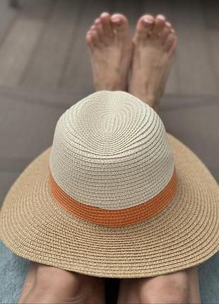Шляпа капелюх сонячний апельсин