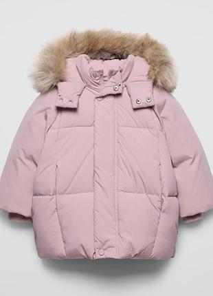 Пуховик zara 6 років (116р)