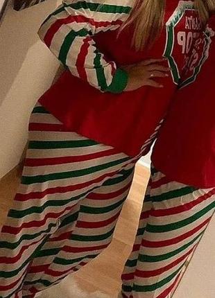 Коттоновая пижама stop santa p.l