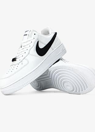 Кроссовки мужские nike air force 1 low x ambush "white/black"