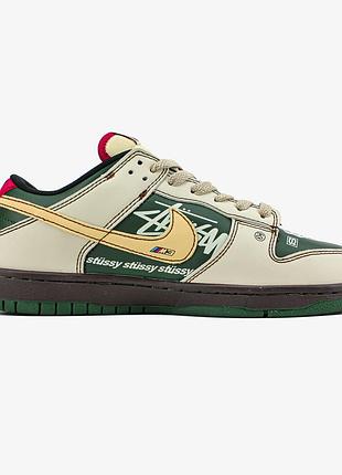 Кросівки чоловічі nike sb dunk low x stussy "bmw m3"