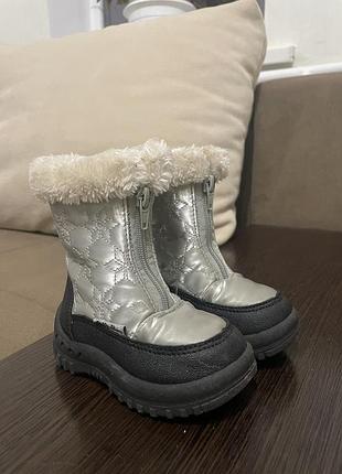 Дитячі зимові чоботи 22р