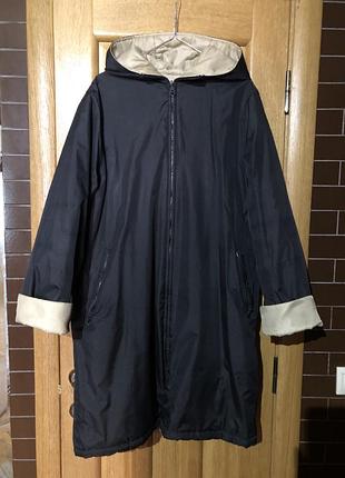 Двохстороння італійська куртка esisto oversize 😊👍🔥