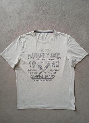 Брендовая футболка tom tailor.