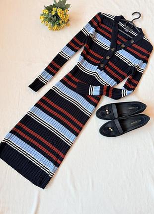 Сукня міді в рубчик р.с/м