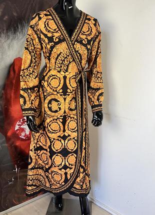 Сукня міді на запах