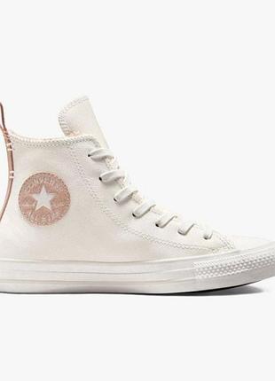 Кожаные кеды утепленные converse chuck taylor all star vintage 36.5 р.