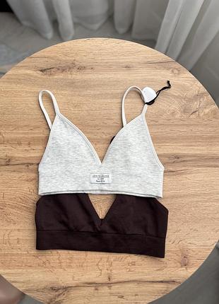 Нібір топів в рубчик 2xs, xs