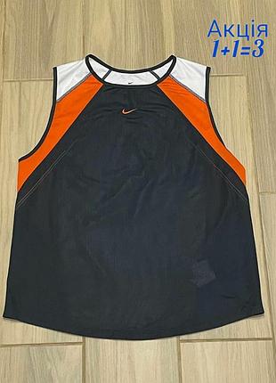 Спортивна футболка безрукавка nike dri fit