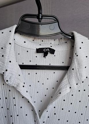 Блуза в горошок 7