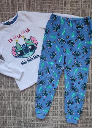 Теплая и мягкая пижама стечь