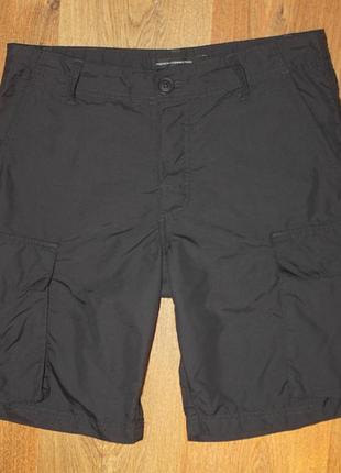 Мужские серые шорты карго french connection xs