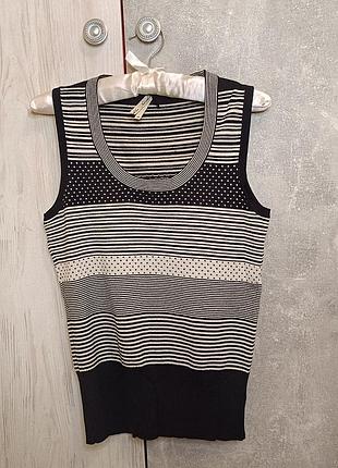 Жилетка в полоску