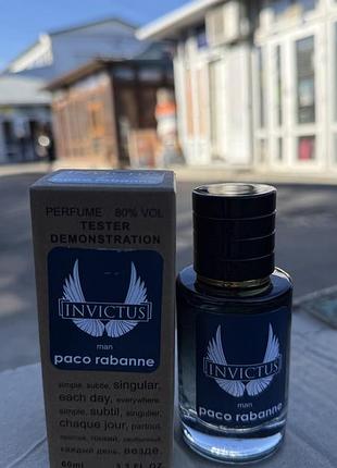 Paco rabanne invictus тестер lux чоловічий 60 мл