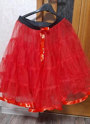 Юбка подюбник фатин