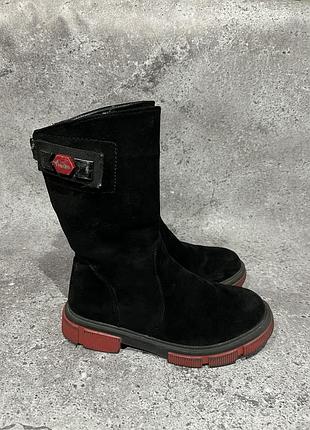 Дитячі чобітки,  35 розмір, зимові