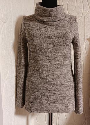 Светр із високим горлом blue sand розмір s-m