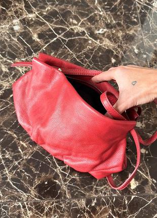 Сумка сумочка натуральная кожа zara
