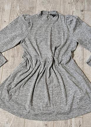 Трикотажная, тепленька сукня new look 42р.