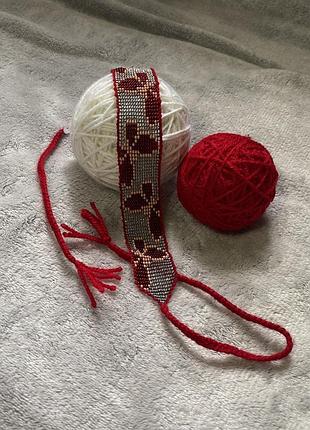 Чокер, виріб з бісеру