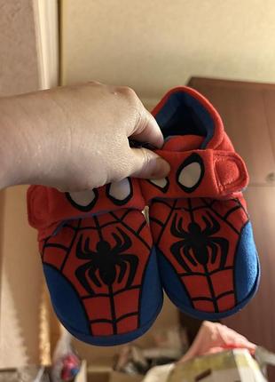 Новые тапочки мальчик george паук нові капці джордж спайдермен