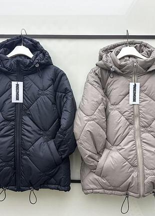 Куртки єврозима осінь стьобані celine 48-60