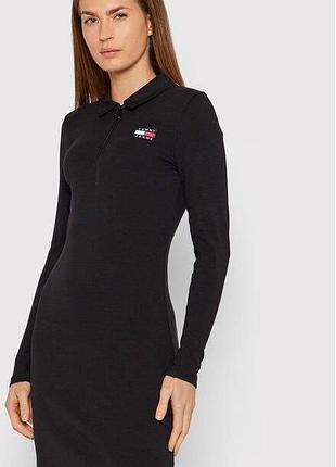 Жіноча сукня-поло з довгими рукавами  tommy jeans