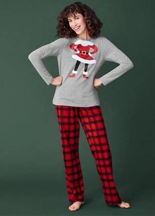 Красива новорічна бавовняна піжама esmara розмір m та l