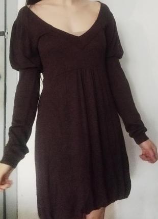 Тепла святкова сукня вінтаж віскоза