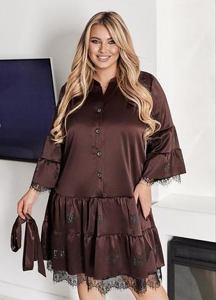 Шикарное вечернее платье большого размера в расцветках рр 48-58