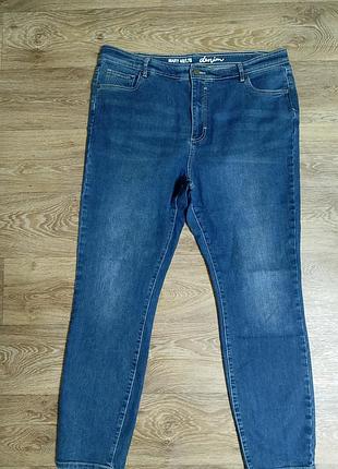 Женские джинсы mom 54-56 размер