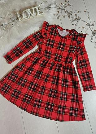 Сукня червона.