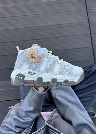 Трендові кросівки nike air more uptempo bear