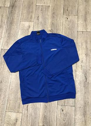 Спортивна кофта adidas оригінальна синя олімпійка