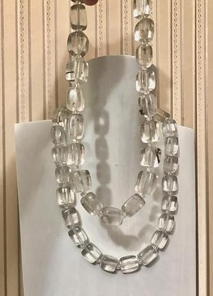 Намисто гірський кришталь