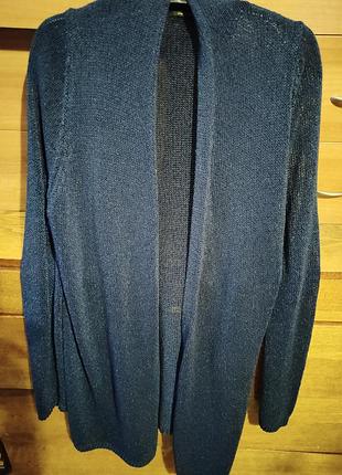 Кардиган темно синий турция