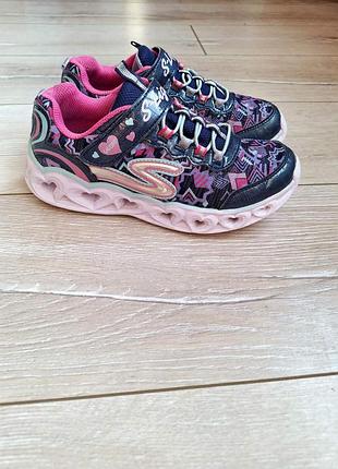 Кросівки на дівчинку р-р 35 skechers