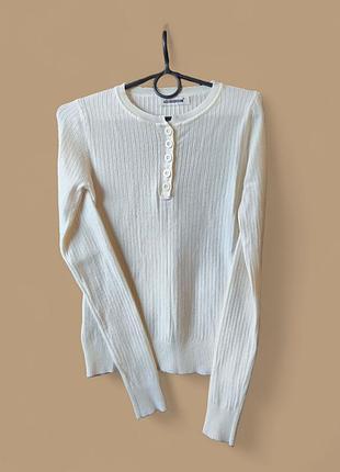 Гольф в рубчик женский accorddream xs-s молочный