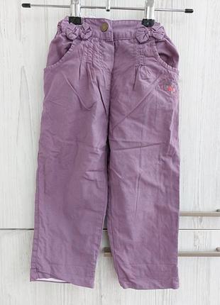 Брендовые котоновые брюки утеплены коттоновой подкладкой