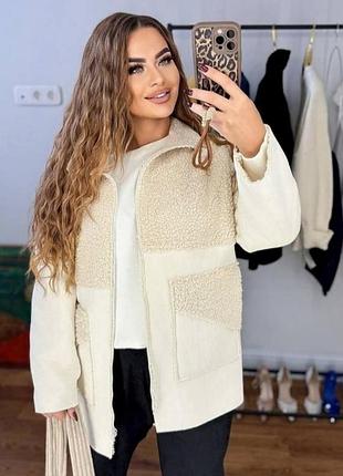 Дубленка евро зима