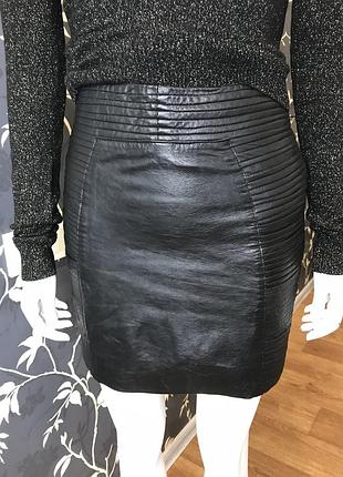 ⚜️♥️ asos , класна шкіряна спідниця, стан нової