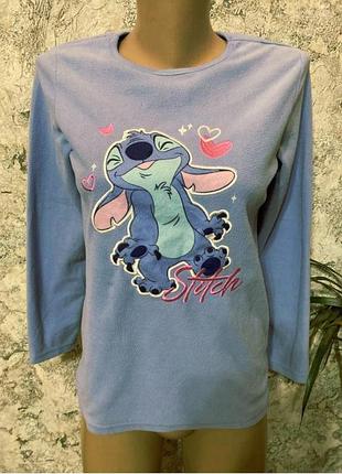Флисовая пижамная кофта stitch