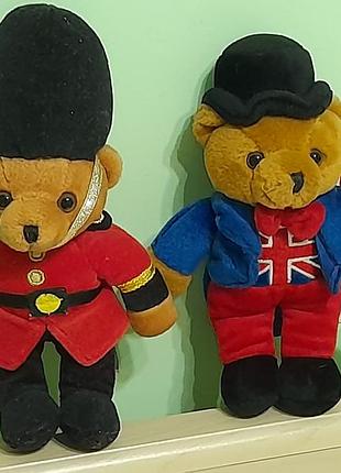 Keel toys - игрушки мягкие плюшевые винтажные - мишки - гвардями, шотландцы