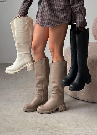 Чоботи жіночі зимові натуральна шкіра