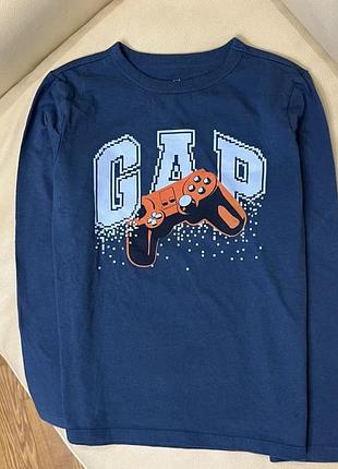 Лонгслів, реглан 8-9 років ріст 130 від gap стан ідеальний дов 52, шир 39.3, рукав 49.5